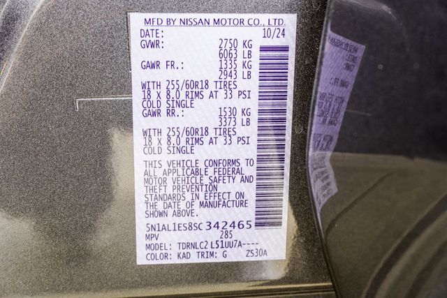 2025 INFINITI QX60 PURE AWD - 22990790 - 38