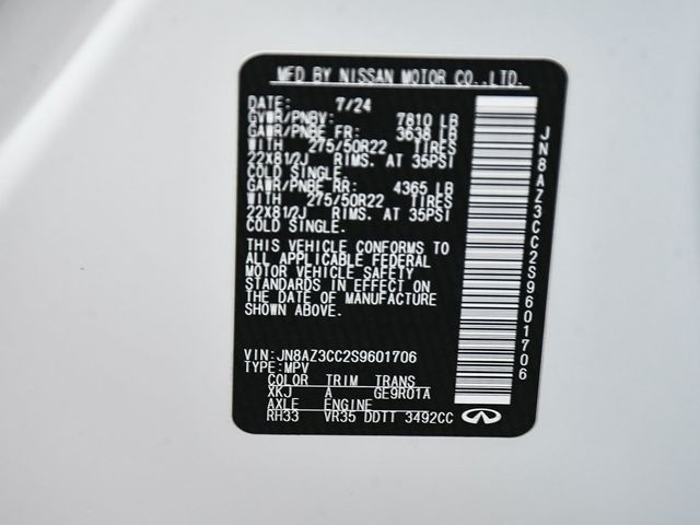 2025 INFINITI QX80 AUTOGRAPH - 22951955 - 23