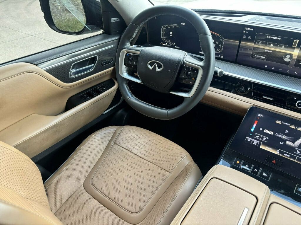 2025 INFINITI QX80 INFINITI QX80 LUXE AWD W AFTERMARKET DASH CAM & INTERCOME SYSTEM - 23069597 - 24