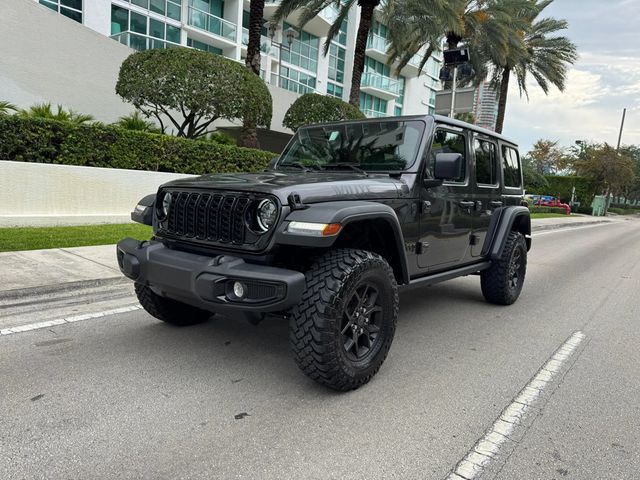 2025 Jeep Wrangler Willys Sport Utility 4D - 23036017 - 3