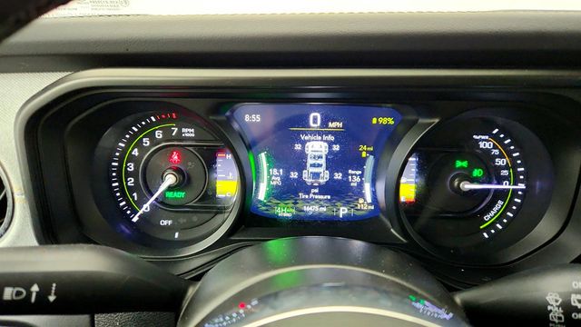 2025 Jeep Wrangler 4xe Sahara 4x4 w/ Body Color Hard Top - 23011307 - 13