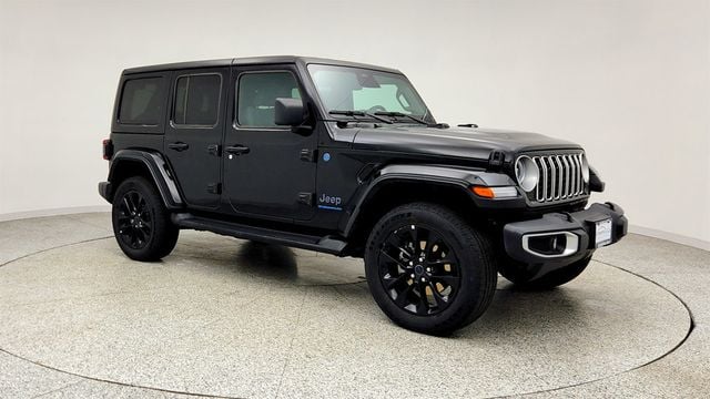 2025 Jeep Wrangler 4xe Sahara 4x4 w/ Body Color Hard Top - 23013001 - 2