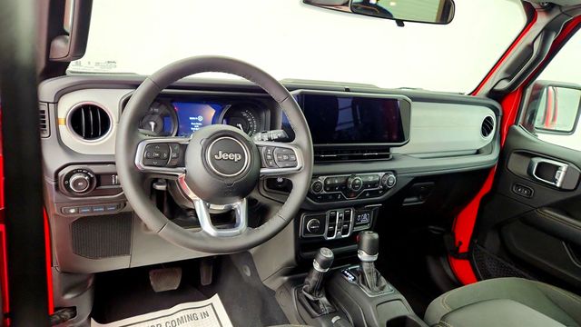 2025 Jeep Wrangler 4xe Sahara 4x4 w/ Body-Color Hard Top - 23047477 - 10