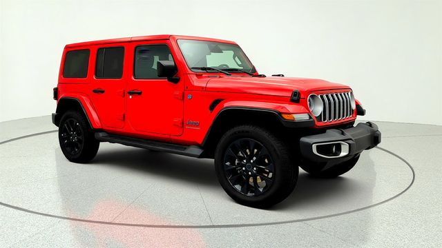 2025 Jeep Wrangler 4xe Sahara 4x4 w/ Body-Color Hard Top - 23047477 - 2