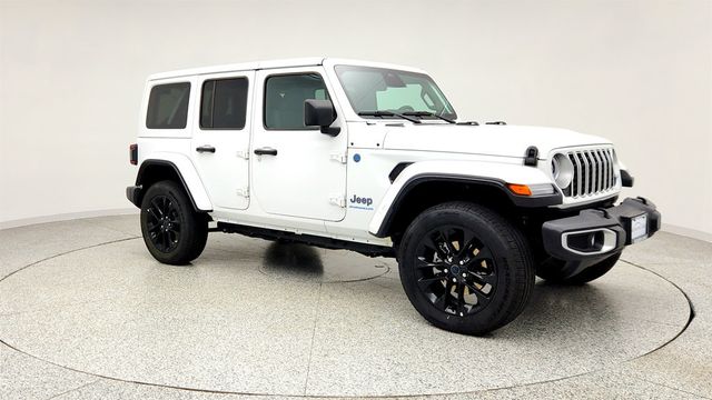 2025 Jeep Wrangler 4xe Sahara 4x4 w/ Hard Top & Safety Group - 23006175 - 2