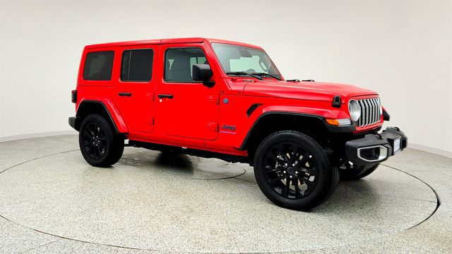 2025 Jeep Wrangler 4xe Sahara 4x4 w/ Hard Top & Safety Group - 23007734 - 2