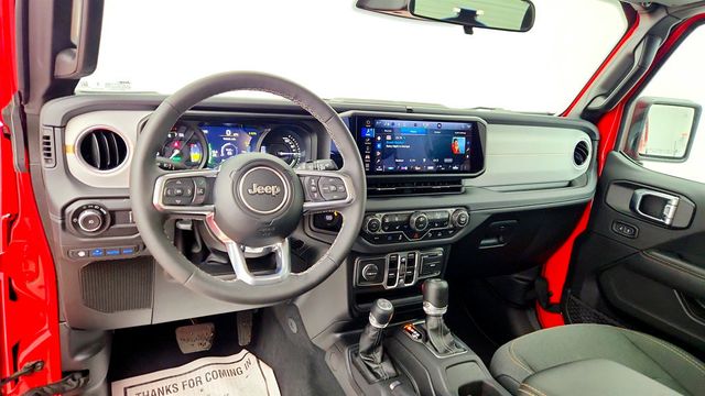 2025 Jeep Wrangler 4xe Sahara 4x4 w/ Hard Top & Safety Group - 23007742 - 10