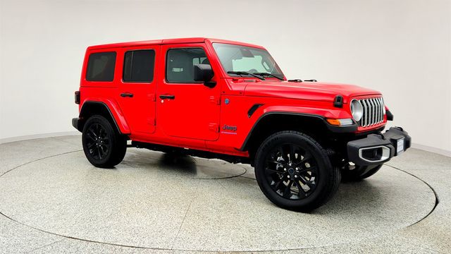 2025 Jeep Wrangler 4xe Sahara 4x4 w/ Hard Top & Safety Group - 23007742 - 2