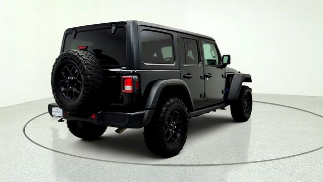 2025 Jeep Wrangler 4xe Willys 4x4 w/ Black Hard Top - 23048503 - 4