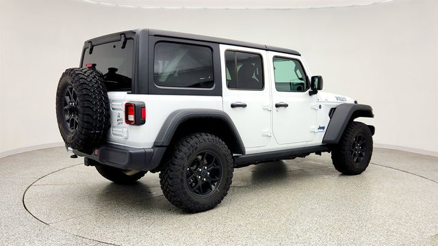 2025 Jeep Wrangler 4xe Willys 4x4 w/ Convenience Group & Black 3 Piece Hard Top - 23010959 - 4