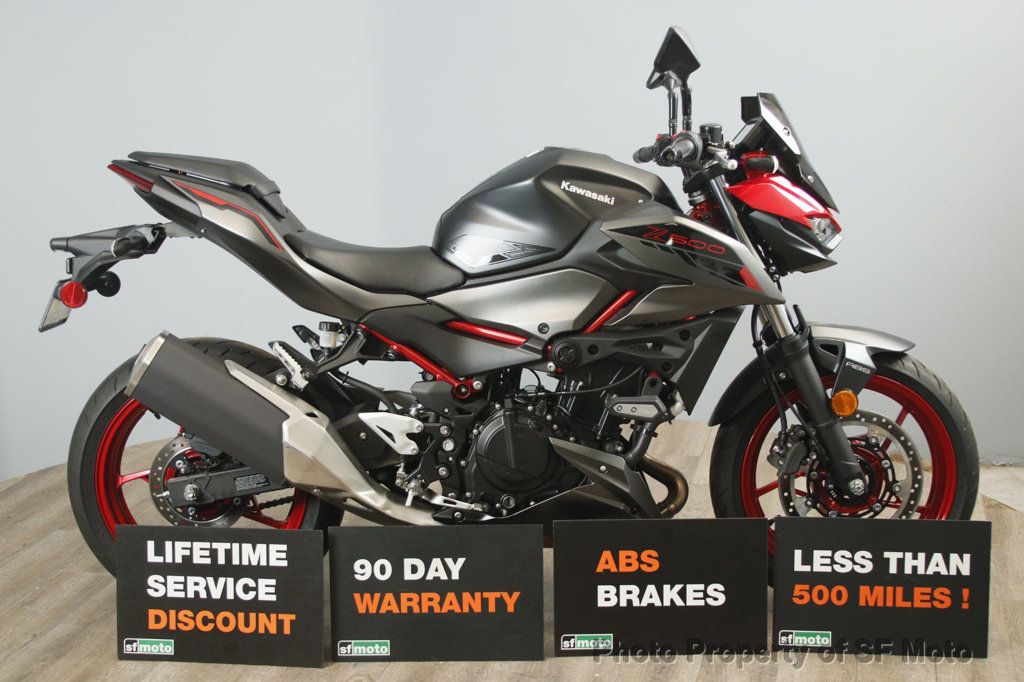2025 Kawasaki Z500 SE ABS One Owner, 140 Miles - 22988911 - 4