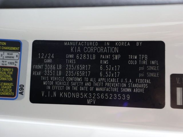 2025 Kia Carnival LXS FWD - 23072996 - 54