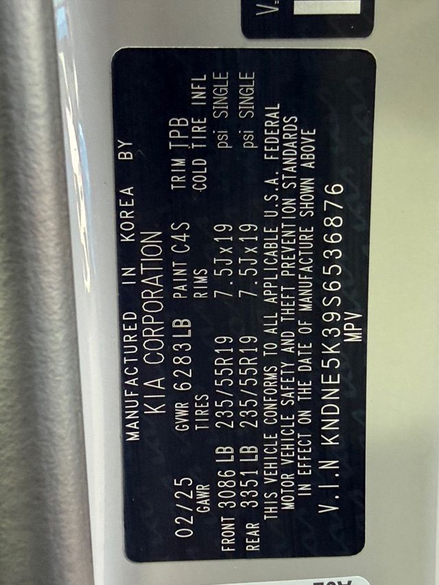 2025 Kia Carnival SX - 23035389 - 42