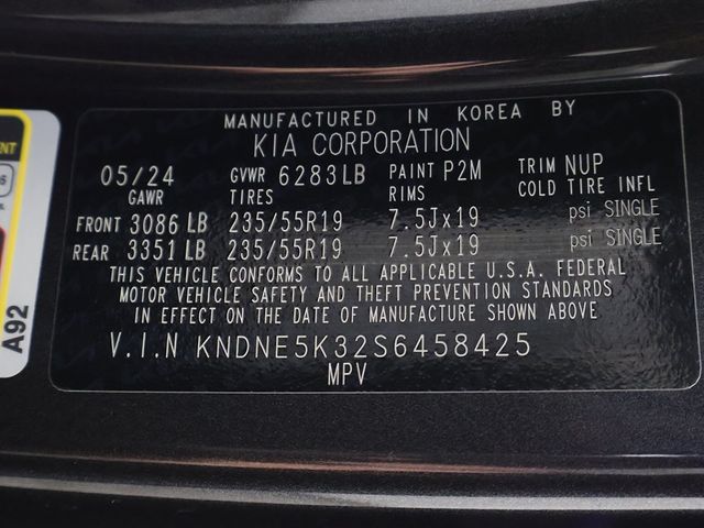 2025 Kia Carnival SX Prestige FWD - 22931833 - 65