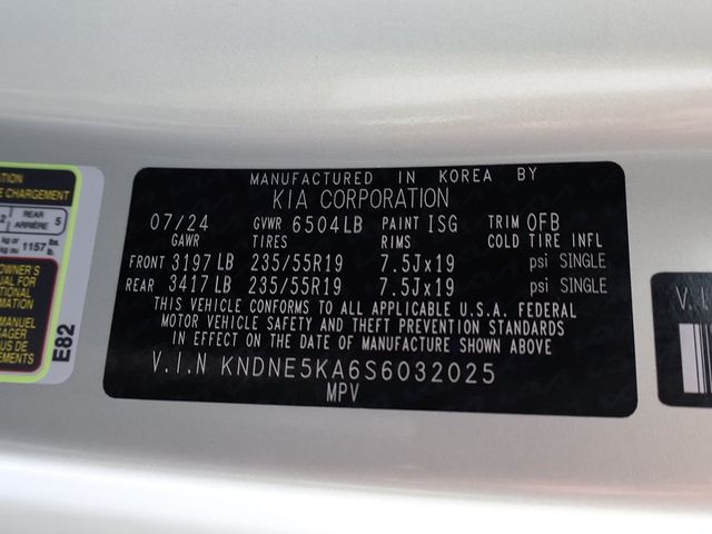 2025 Kia Carnival Hybrid SX Prestige FWD - 22931254 - 73