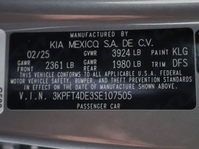 2025 Kia K4 LXS FWD - 23028331 - 46