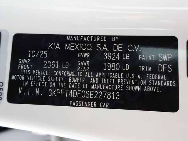 2025 Kia K4 LXS FWD - 23078944 - 47