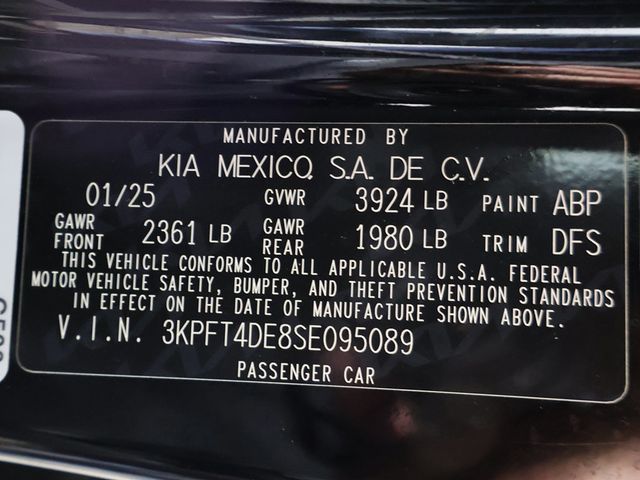2025 Kia K4 LXS FWD - 23089542 - 45