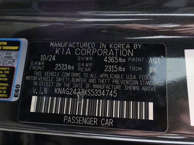 2025 Kia K5 LXS Automatic FWD - 23016623 - 46