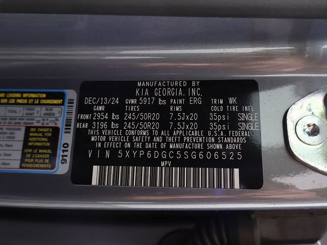 2025 Kia Telluride S AWD - 23015443 - 58