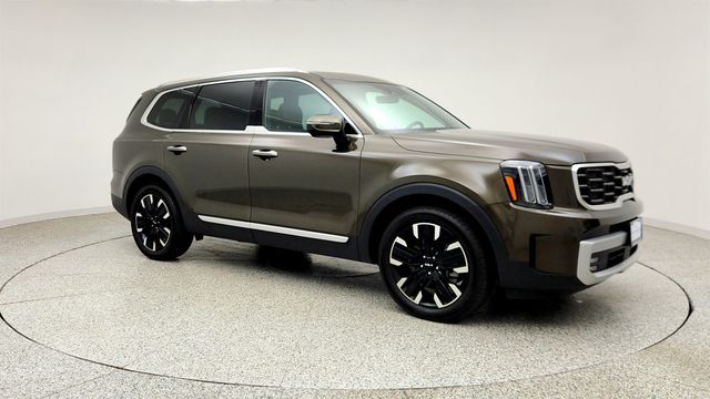 2025 Kia Telluride SX AWD w/ Captain's Chairs Pkg & Mahogany Interior - 23037913 - 2