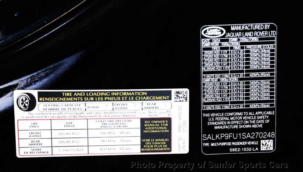 2025 Land Rover Range Rover P400 SE SWB - 22962483 - 50