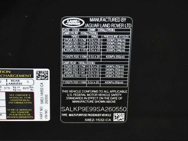 2025 Land Rover Range Rover SE - 22851271 - 22