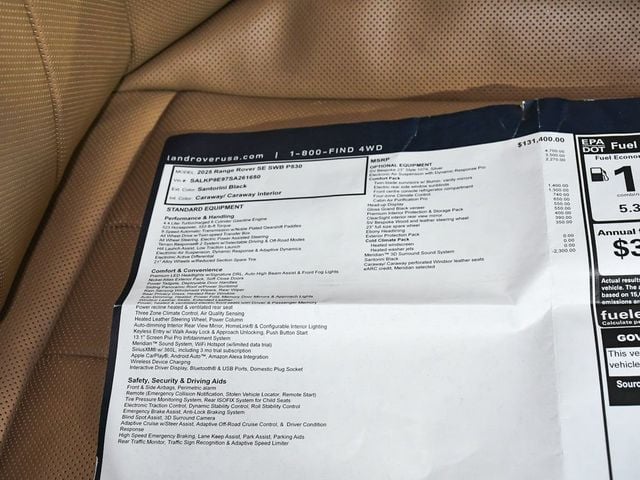 2025 Land Rover Range Rover SE - 23041285 - 67