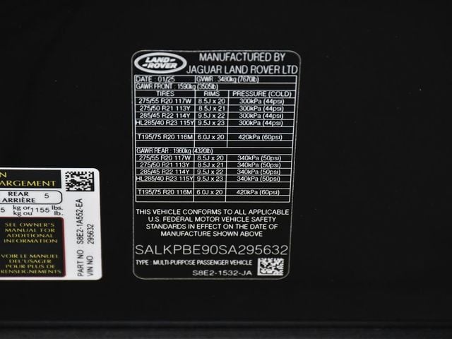 2025 Land Rover Range Rover SE - 23047226 - 23