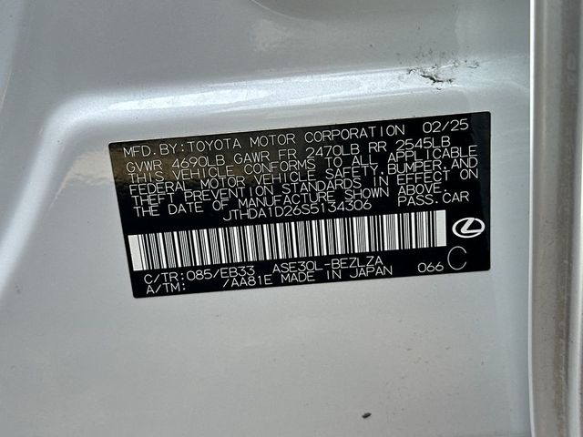 2025 Lexus IS IS 300 RWD - 22997326 - 21