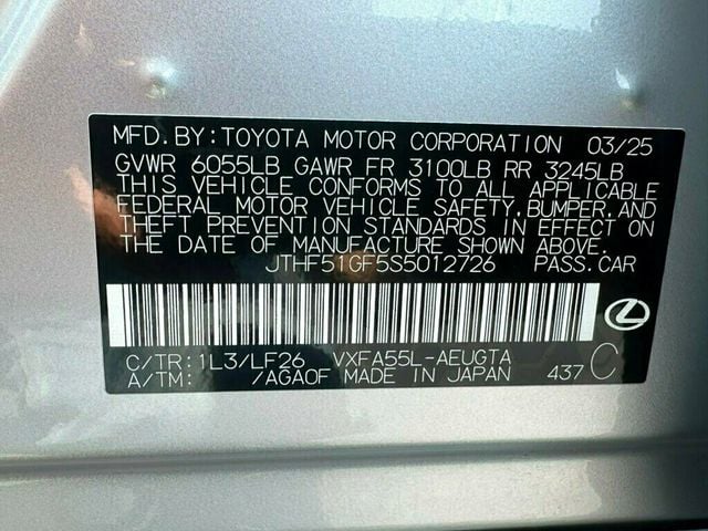 2025 Lexus LS LS 500 F SPORT AWD - 23053648 - 44