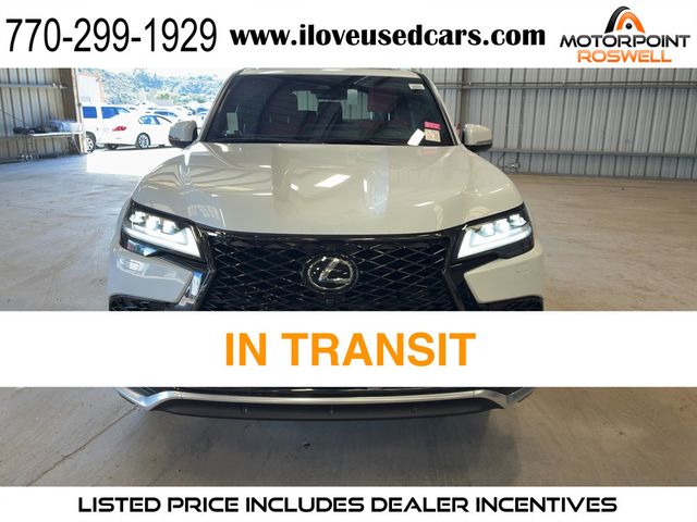2025 Lexus LX LX 600 F SPORT 4WD - 22992350 - 0