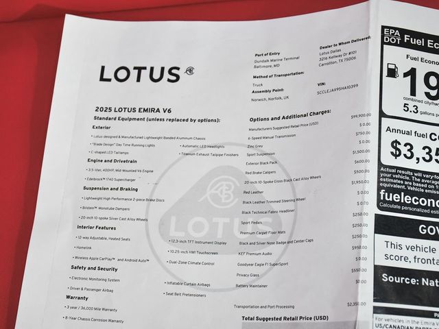 2025 Lotus Emira V6 - 22997766 - 57