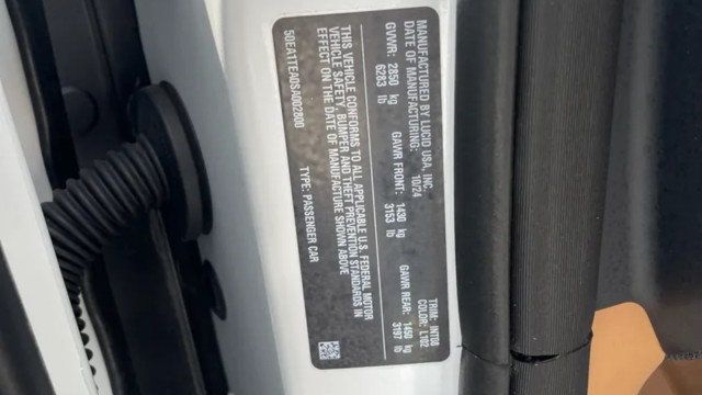 2025 Lucid Air Touring AWD - 23064234 - 14