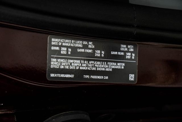 2025 Lucid Air Touring AWD - 23027563 - 39