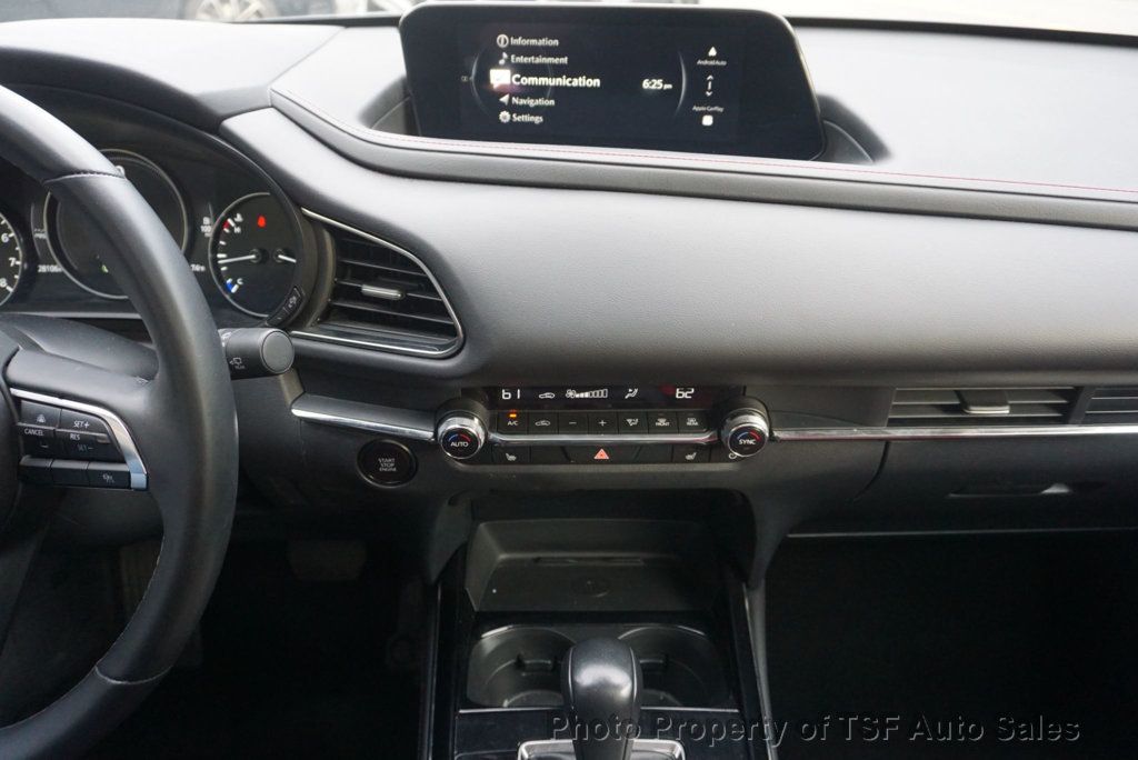 2025 Mazda CX-30 2.5 S Carbon Edition AWD RED LEATHER CARPLAY REAE CAMERA SUNROOF - 23028501 - 21