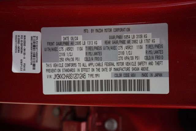 2025 Mazda CX-90 PHEV Premium Sport AWD - 22950259 - 45