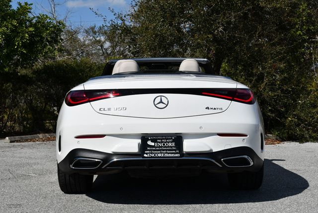 2025 Mercedes-Benz CLE CLE 300 4MATIC Cabriolet W/AMG Line Package - 22981314 - 4