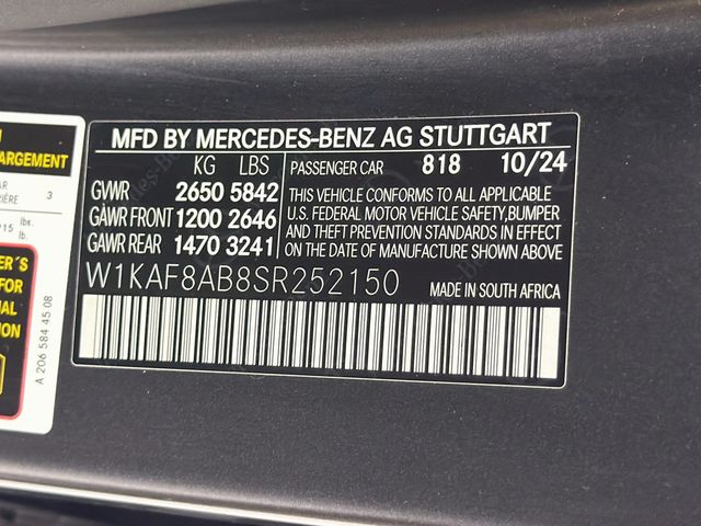 2025 Mercedes-Benz C-Class AMG C 63 S E Performance Sedan - 23070498 - 36