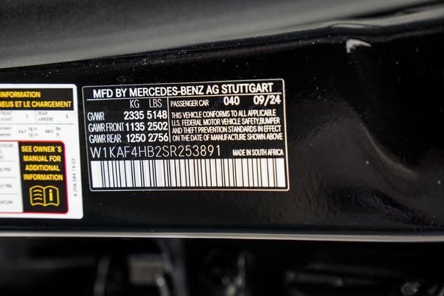 2025 Mercedes-Benz C-Class C 300 4MATIC Sedan - 23060373 - 46