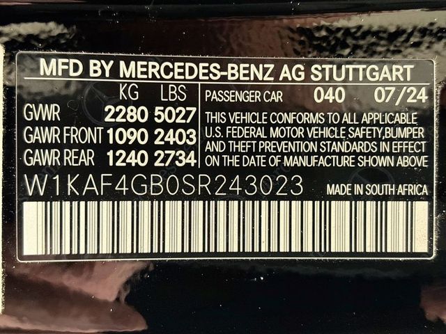 2025 Mercedes-Benz C-Class C 300 Sedan - 23074012 - 25