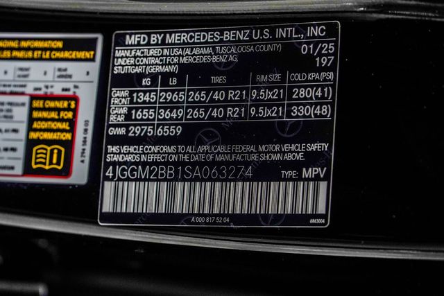 2025 Mercedes-Benz EQE EQE 350+ SUV - 23013657 - 55