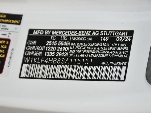 2025 Mercedes-Benz E-Class E 350 - 22894302 - 18