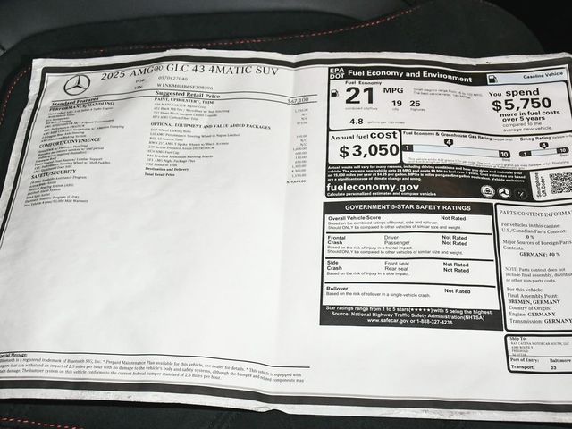 2025 Mercedes-Benz GLC GLC 43 AMG - 23081859 - 65