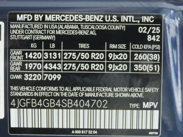 2025 Mercedes-Benz GLE GLE 450e 4MATIC SUV - 22916306 - 35