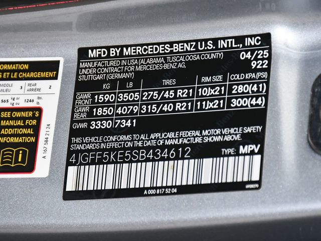 2025 Mercedes-Benz GLS GLS 450 - 23006380 - 18