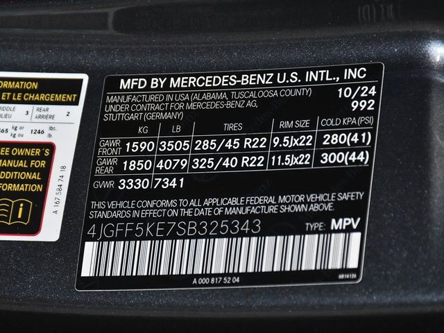 2025 Mercedes-Benz GLS GLS 450 - 23014338 - 19