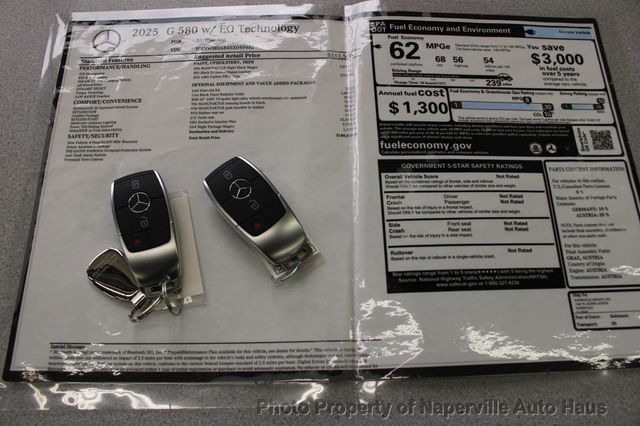 2025 Mercedes-Benz G-Class G 580e SUV - 23022656 - 57