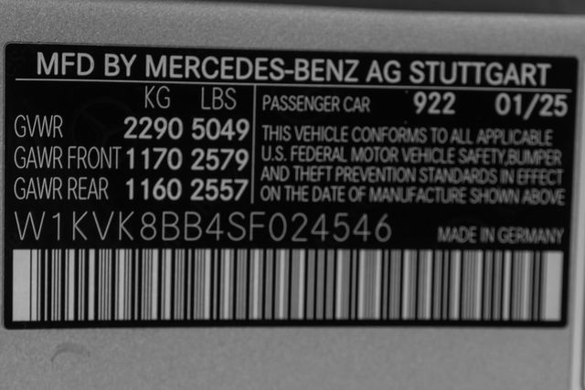 2025 Mercedes-Benz SL AMG SL 63 Roadster - 23054148 - 38