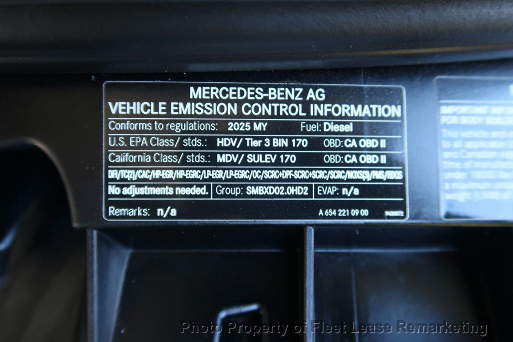 2025 Mercedes-Benz Sprinter Cargo Van Sprinter 2500 AWD Cargo Ladder Rack - 23097892 - 37